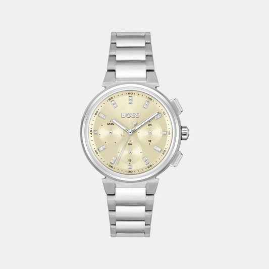 Hugo Boss Silver Stainless Steel Watch - Clobber Time Watches