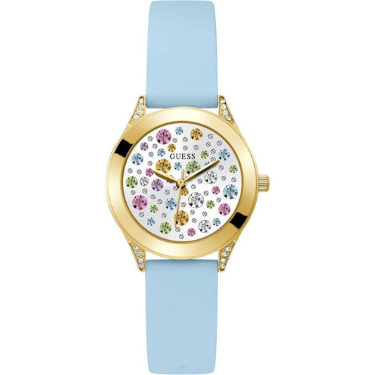 Montre synthétique Guess Blue