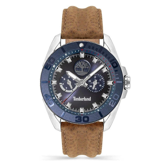 Timberland Brown Leather Watch - Clobber Time Watches