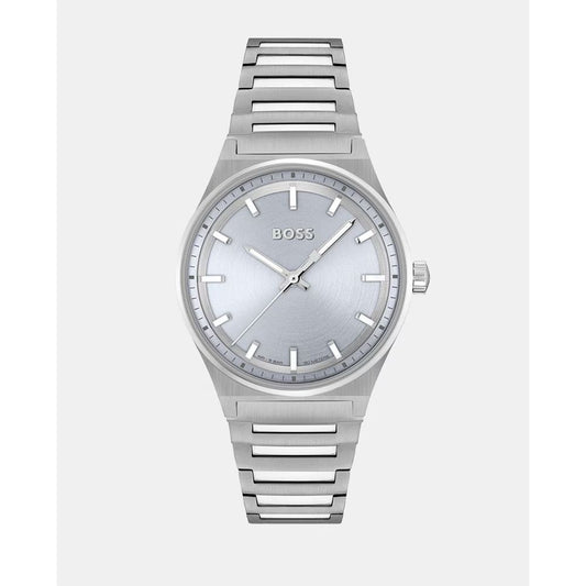 Montre Hugo Boss en acier inoxydable argenté