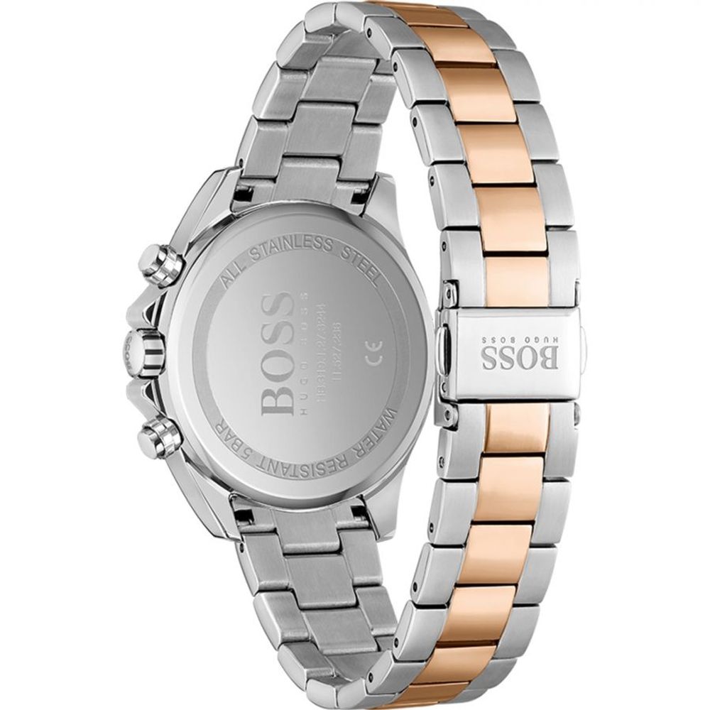Hugo Boss BO1502617 Silver & Golden Waterproof Stainless Steel Men's Watch