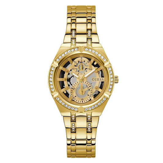 Montre Guess Allara en acier inoxydable doré pour femme