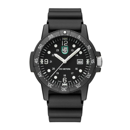 Montre homme Luminox SEA BASS Carbonox X2.2001 en caoutchouc noir et carbone