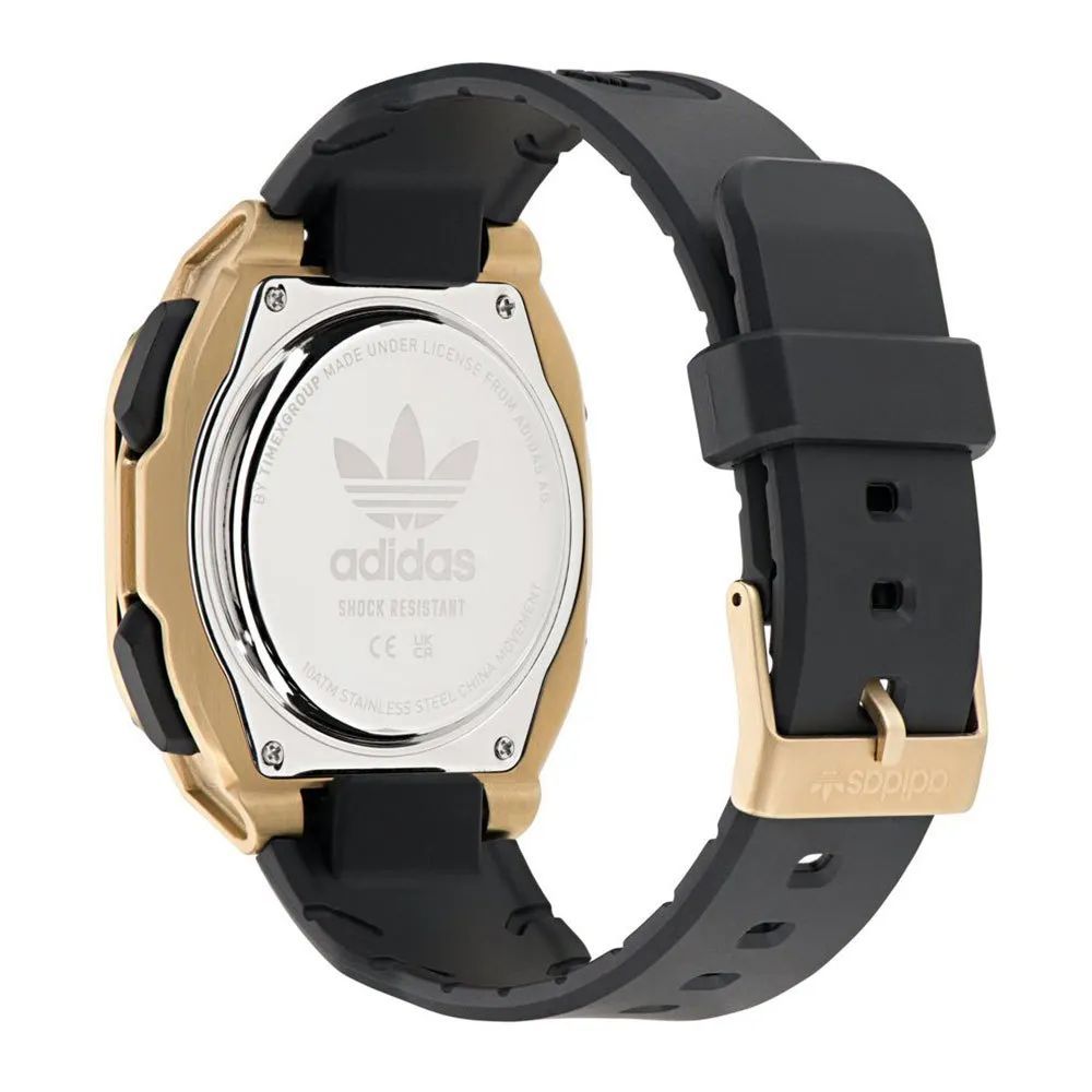 Adidas CITY TECH ONE Black Synthetic Sport 45mm Men Watch