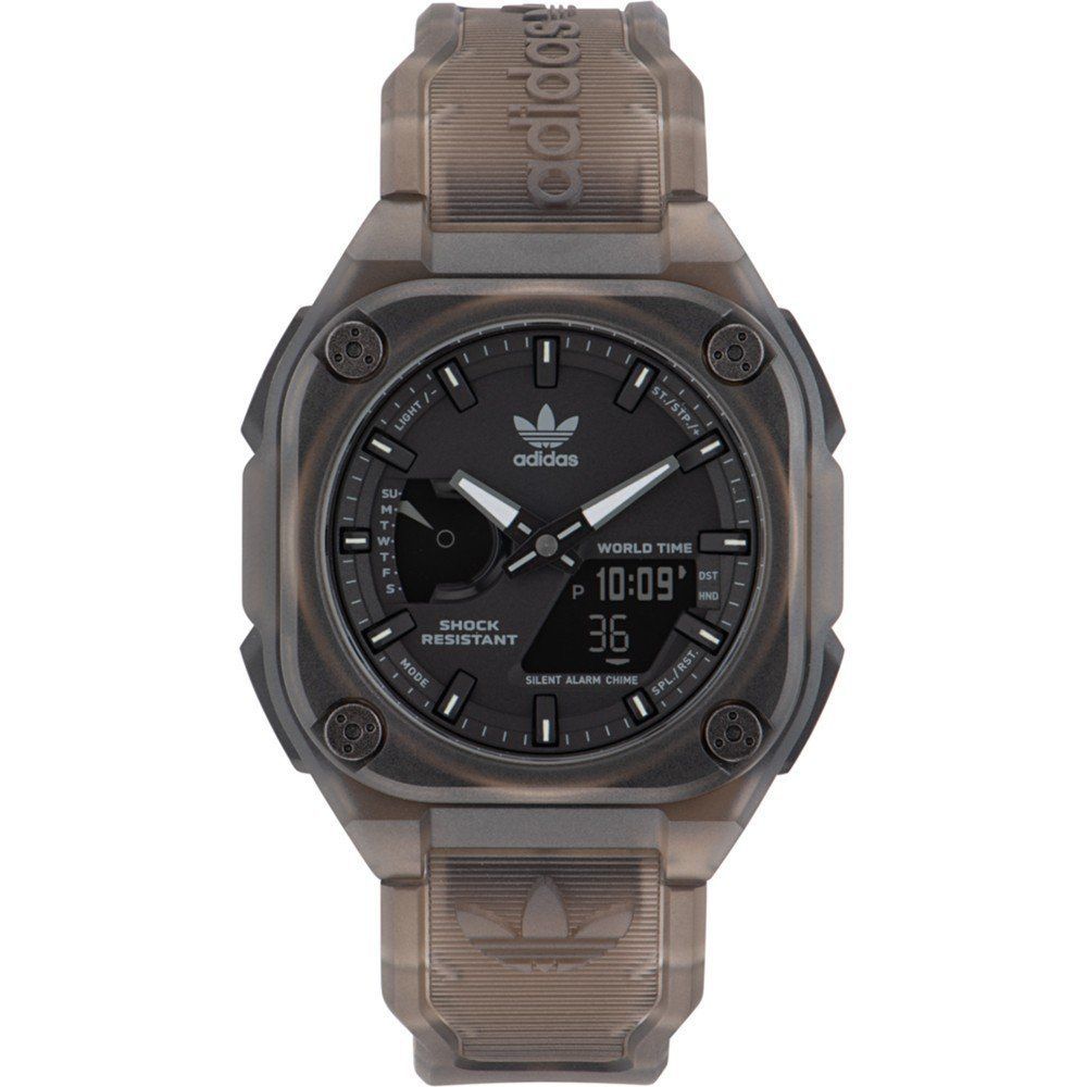 Adidas CITYTECH Brown Synthetic Sport 45mm Men Watch