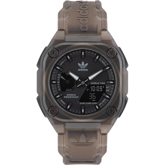 Adidas CITYTECH Brown Synthetic Sport 45mm Men Watch