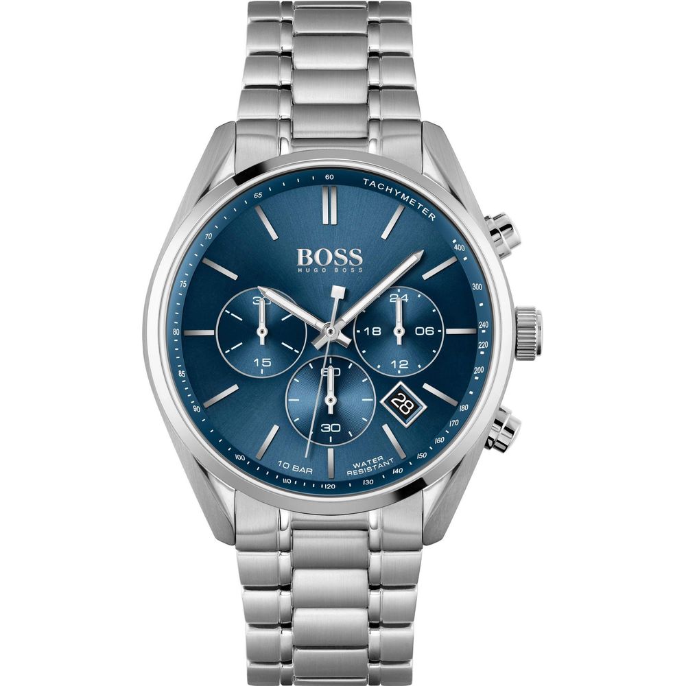 Reloj de vestir Hugo Boss de acero inoxidable gris