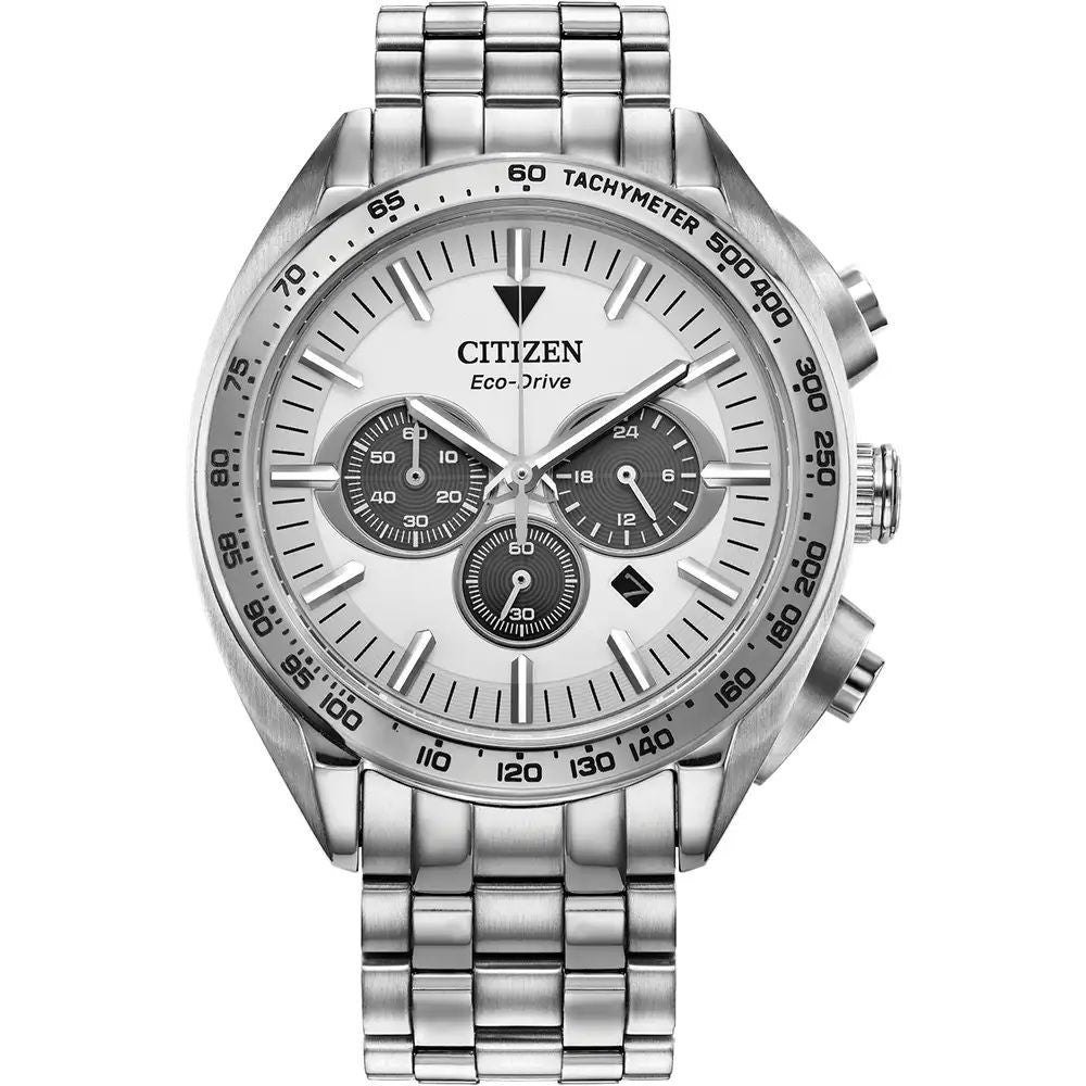 Montre Citizen à bracelet en acier inoxydable gris