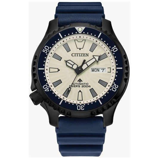 Montre de sport Citizen bleue en polyéthylène