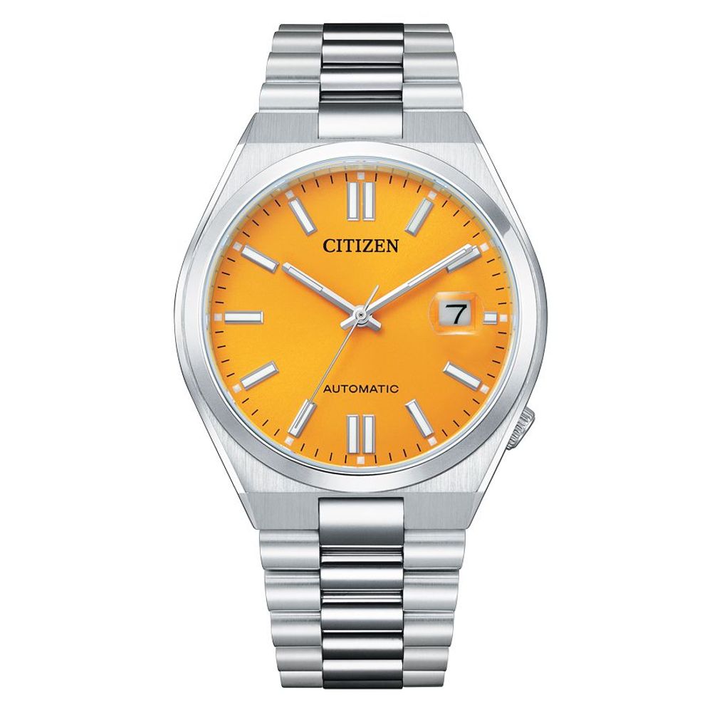 Montre habillée Citizen en acier inoxydable gris