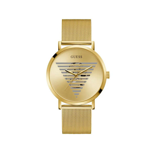 Guess Idol Gold Stainless Steel Dress 44mm Men Watch