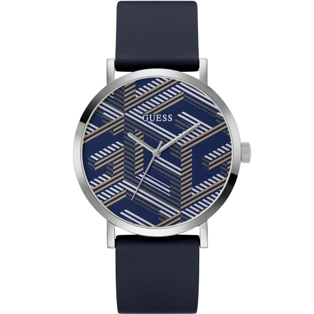 Montre Guess bleue synthétique habillée