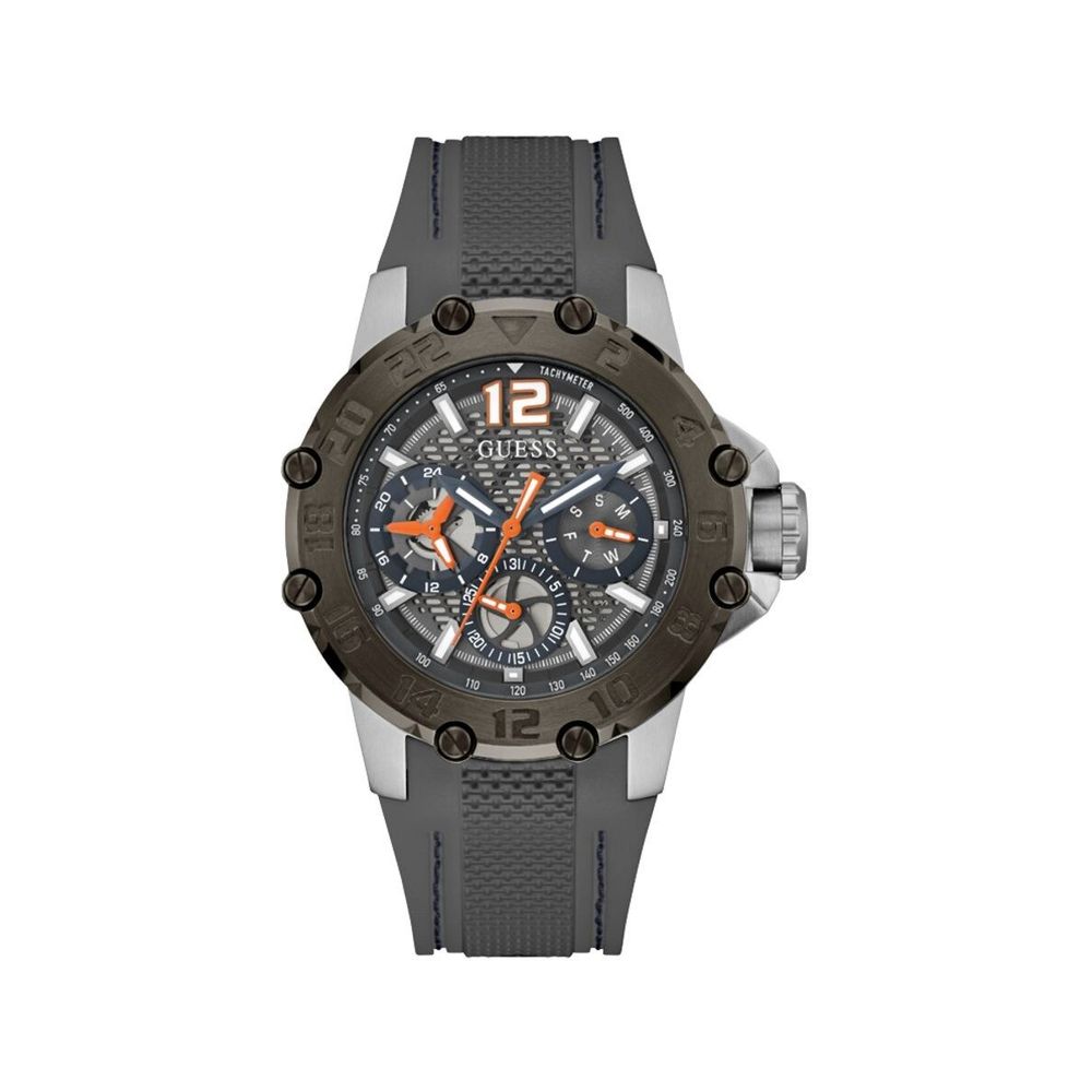 Montre sport Guess grise en synthétique