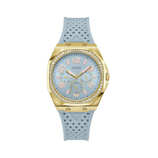 Montre-bracelet synthétique bleue Guess