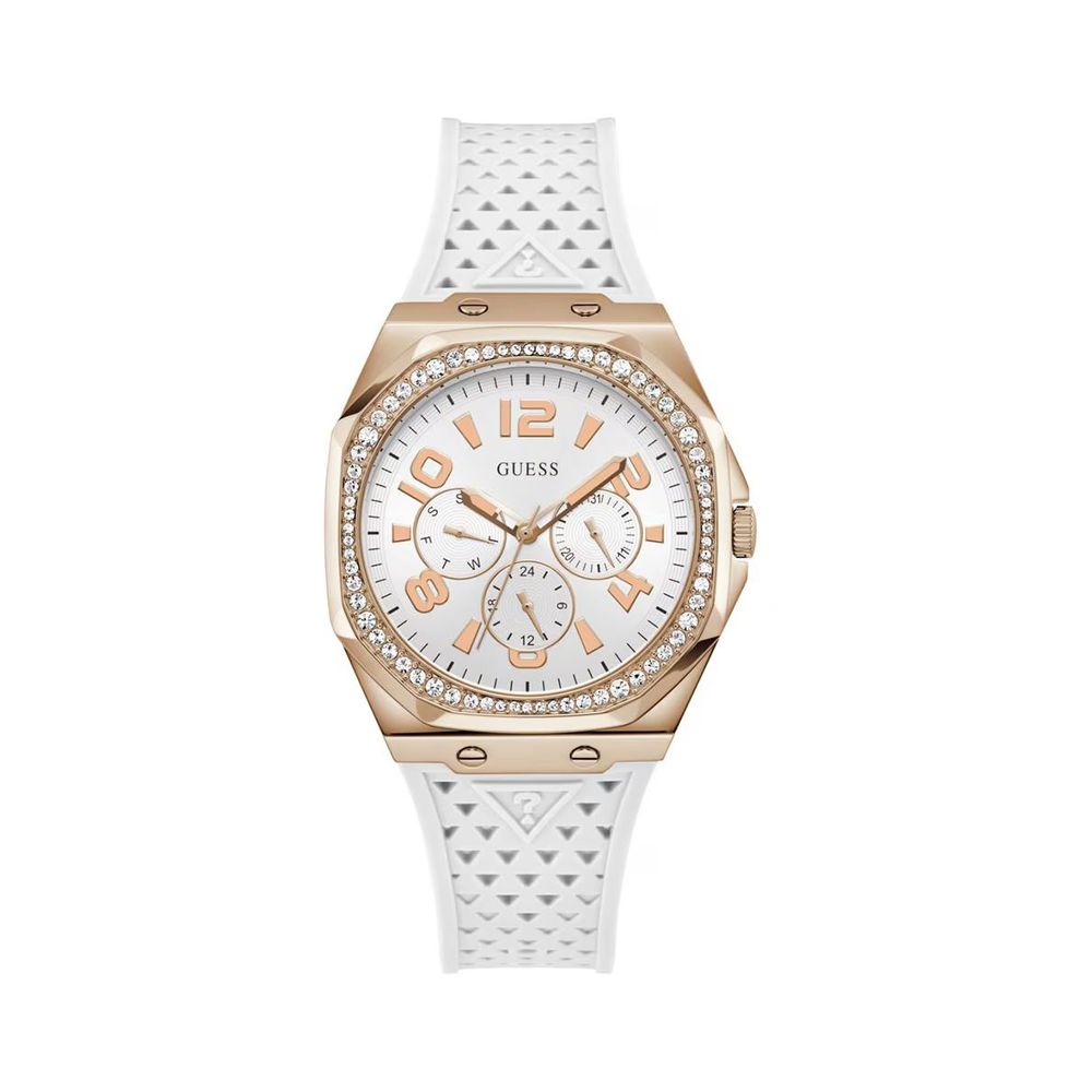 Montre Guess blanche en synthétique