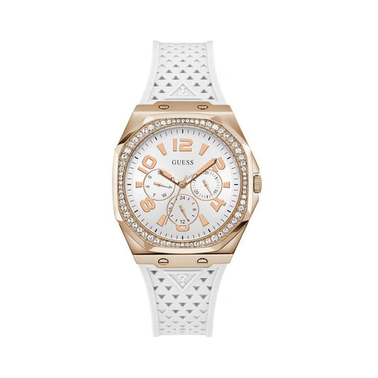 Montre Guess blanche en synthétique