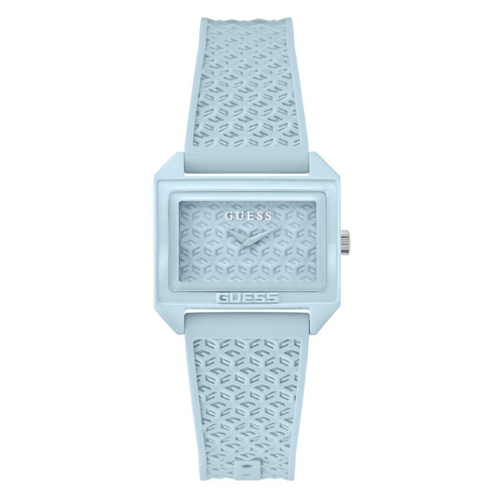 Montre Guess bleue synthétique habillée