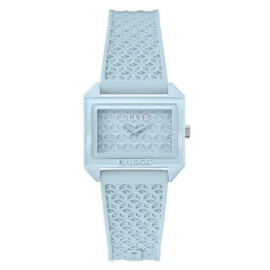 Montre Guess bleue synthétique habillée