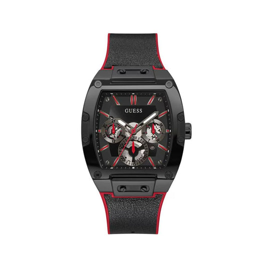 Montre de sport synthétique noire Guess