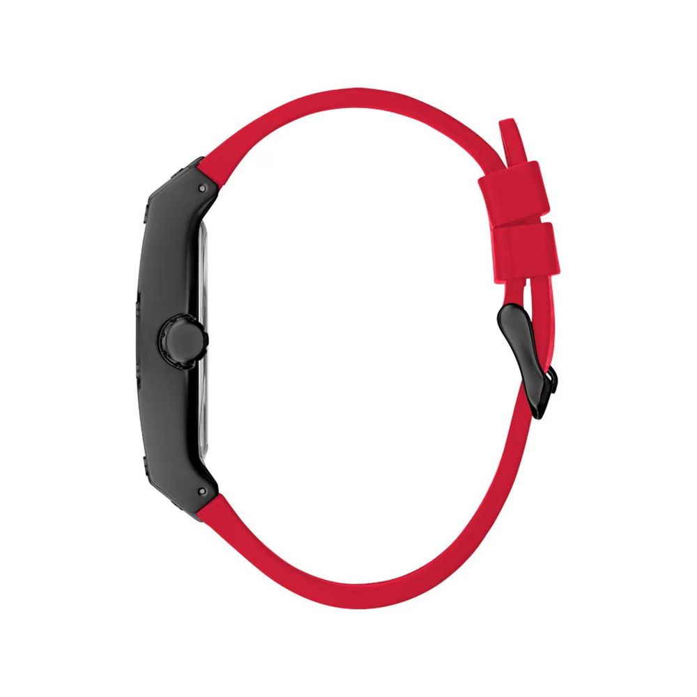 Montre de sport synthétique noire Guess