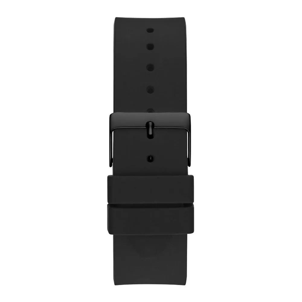 Montre habillée Guess noire en matière synthétique