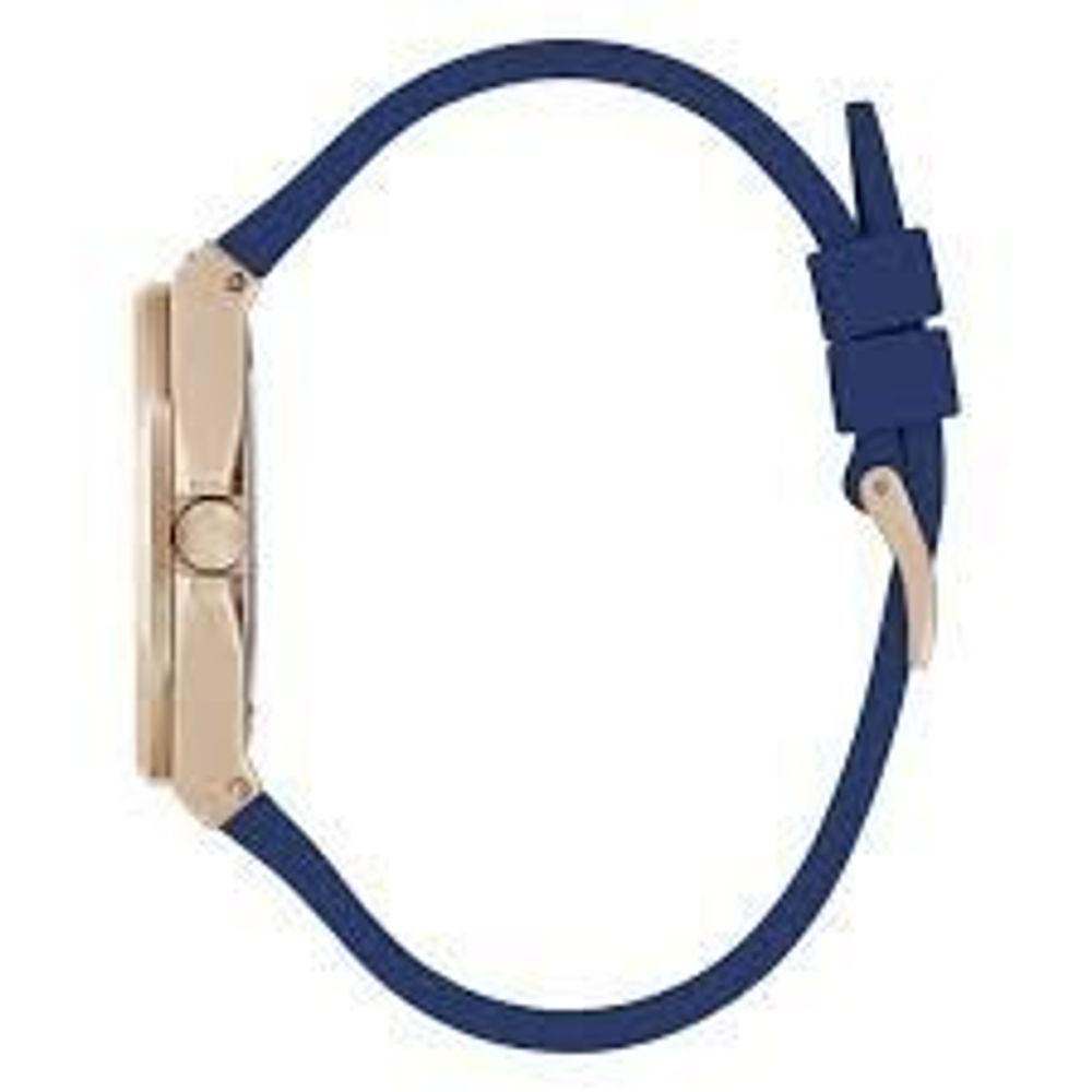 Montre-bracelet synthétique bleue Guess