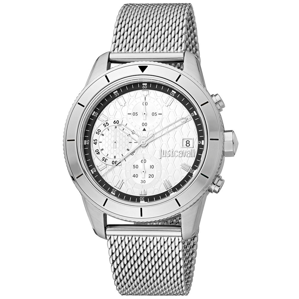 Montre habillée Just Cavalli en acier inoxydable gris