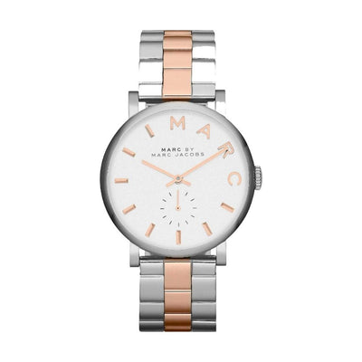 Marc Jacobs Gray Stainless Steel Dress Watch
