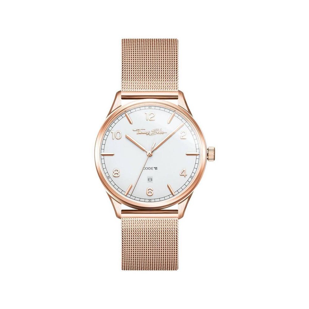 Montre habillée Thomas Sabo multicolore en acier inoxydable