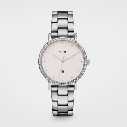 Cluse La Boheme Full Silver & White Dial 33mm Steel